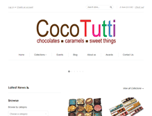 Tablet Screenshot of cocotutti.com